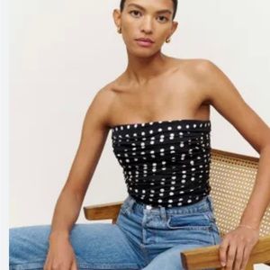 Reformation polka dot top - size 4 - perfect for summer!